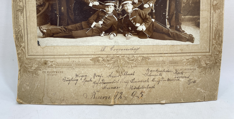 1905 TARİHLİ BÜYÜK BOY ASKERİ FOTOĞRAF