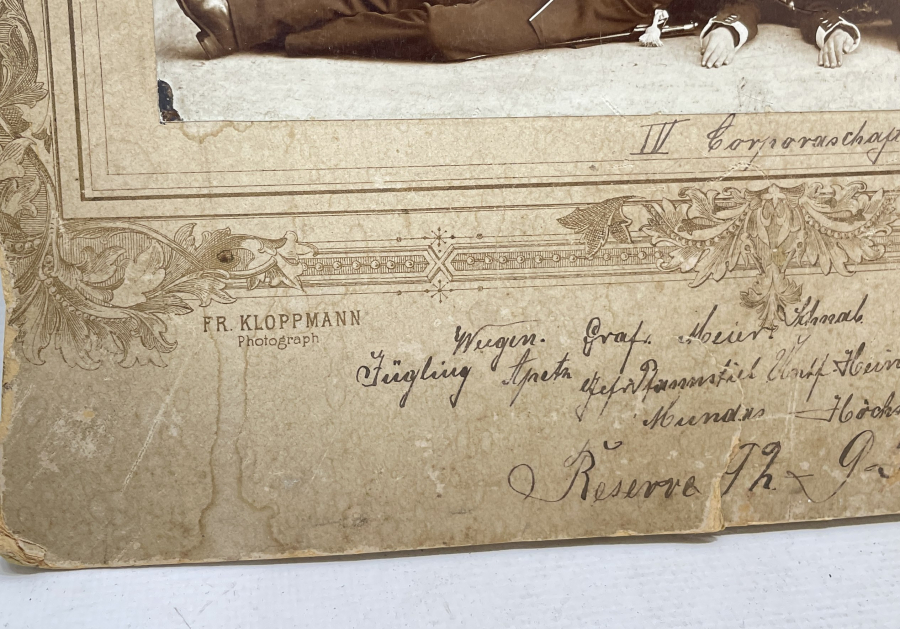 1905 TARİHLİ BÜYÜK BOY ASKERİ FOTOĞRAF