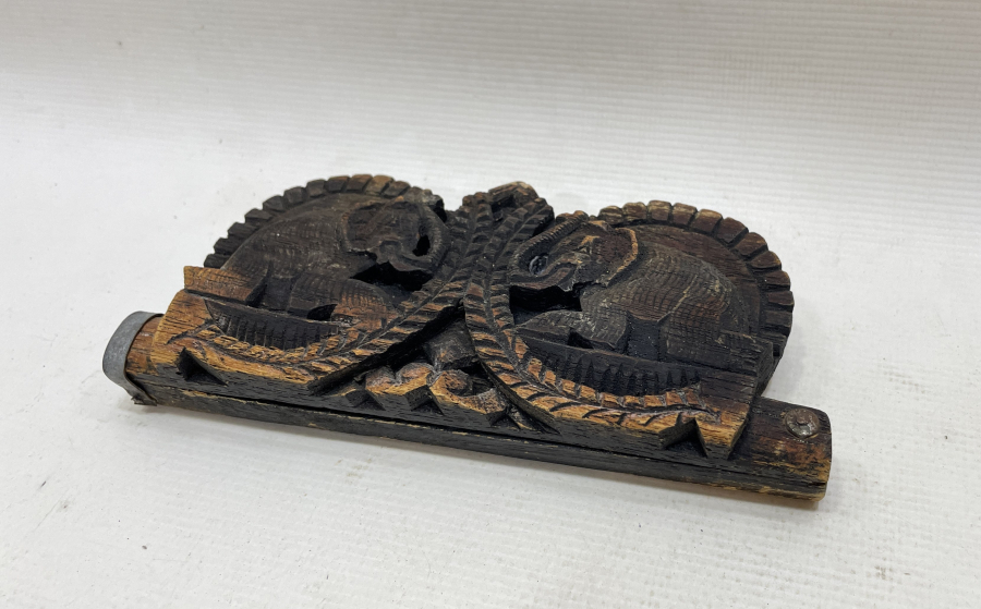 AHŞAP KABINDA ANTİKA  AFYON TARTISI