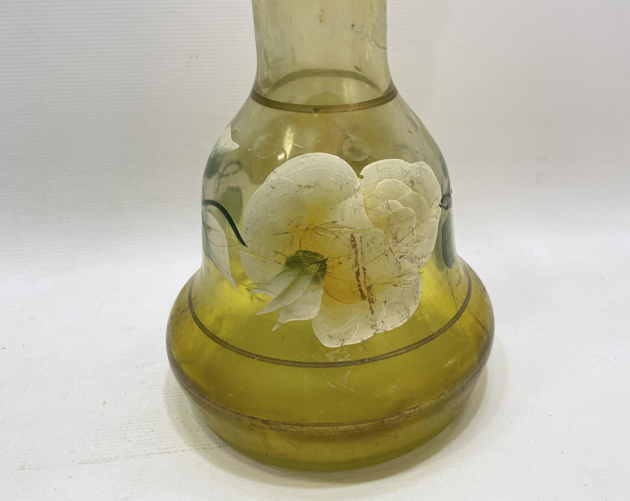 ALTIN VARAK VE EL BOYAMA İŞÇİLİKLİ ANTİKA NARGİLE ALTI