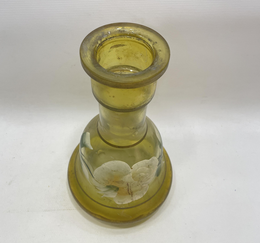 ALTIN VARAK VE EL BOYAMA İŞÇİLİKLİ ANTİKA NARGİLE ALTI