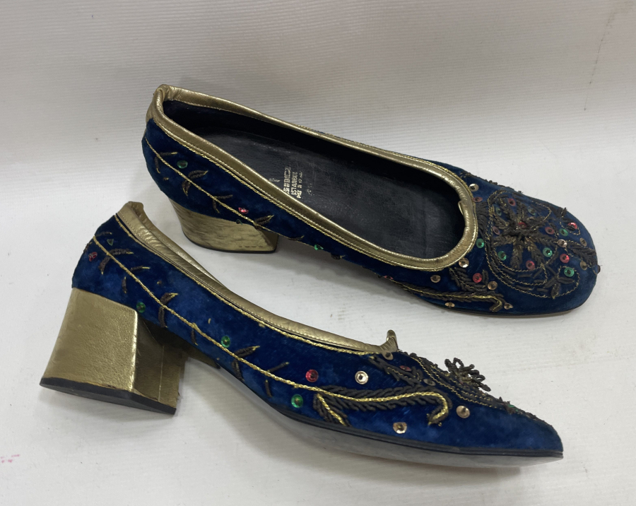 KEMAL TANCA'NIN ÇOK NADİR İLK ÜRETİM EL YAPIMI GELİN AYAKKABILARI