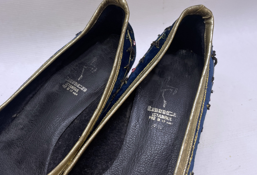 KEMAL TANCA'NIN ÇOK NADİR İLK ÜRETİM EL YAPIMI GELİN AYAKKABILARI