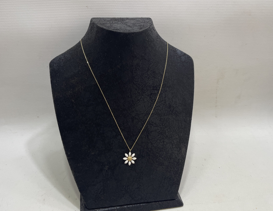 MİNE İŞÇİLİKLİ ÖZEL YAPIM ALTIN KOLYE