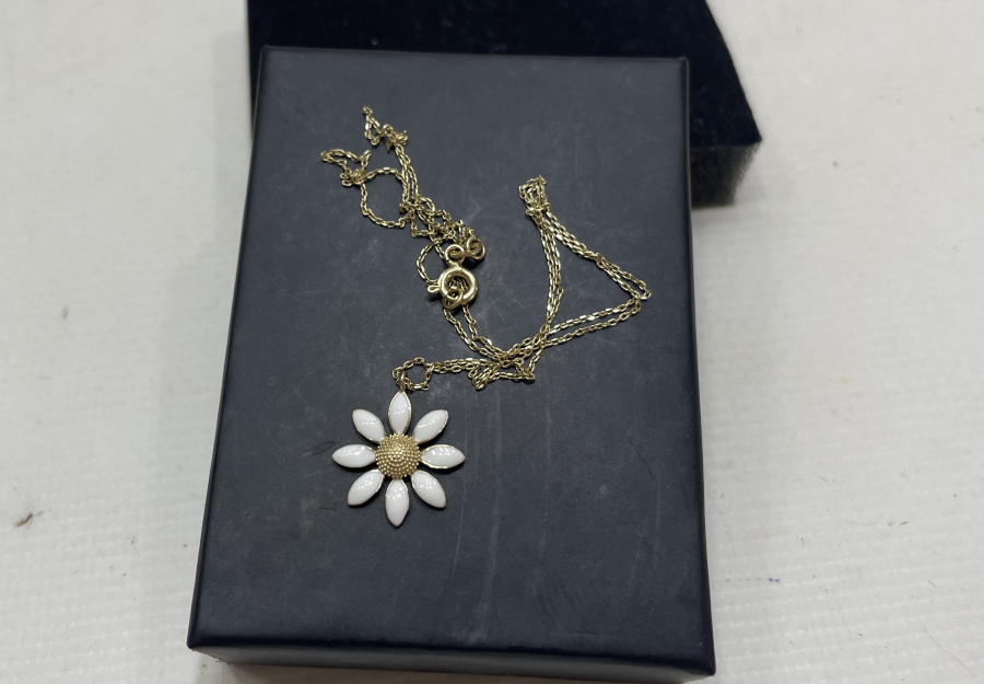 MİNE İŞÇİLİKLİ ÖZEL YAPIM ALTIN KOLYE