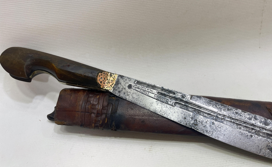 OSMANLI DÖNEMİ ÇOK NADİR ORJİNAL KININDA YALMANLI KARADENİZ İŞİ KOLTUK ALTI SALDIRMASI