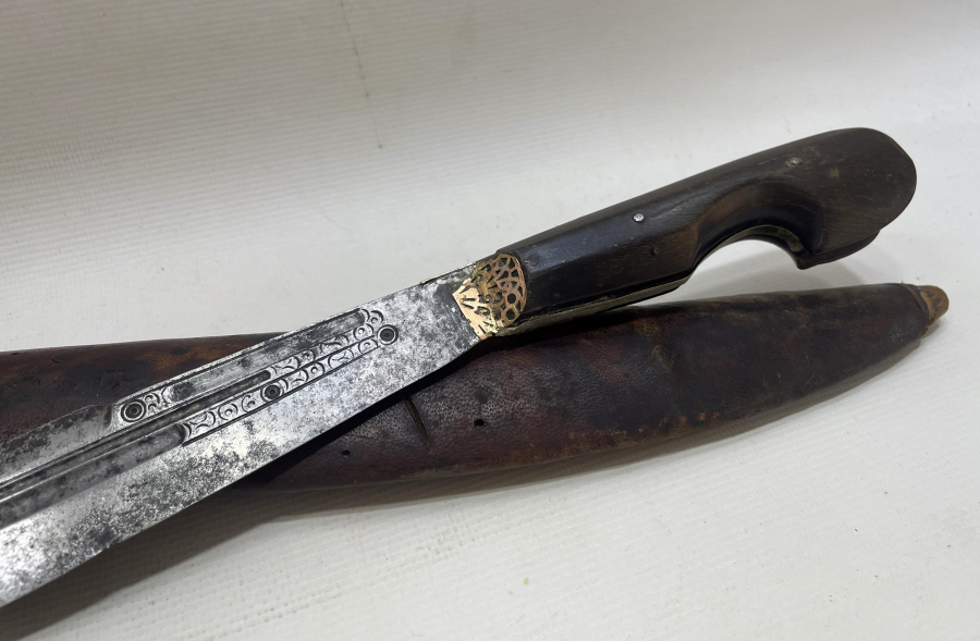 OSMANLI DÖNEMİ ÇOK NADİR ORJİNAL KININDA YALMANLI KARADENİZ İŞİ KOLTUK ALTI SALDIRMASI