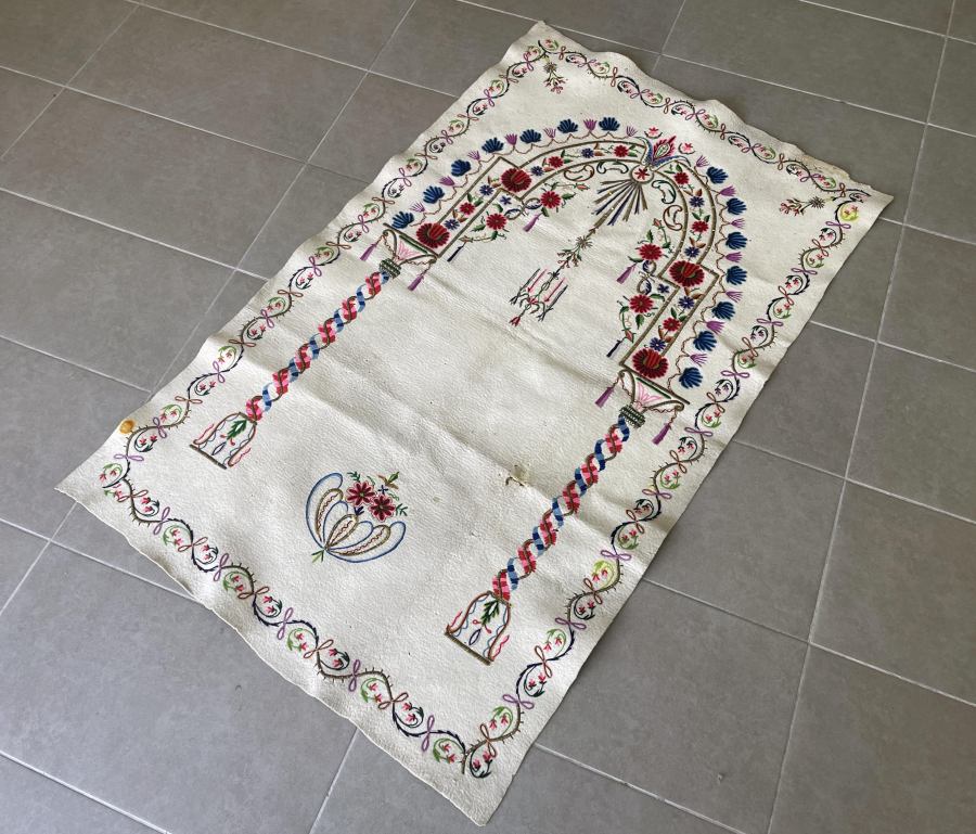 OSMANLI DÖNEMİ ÇOK NADİR TEKKE İŞİ DERVİŞ SECCADESİ