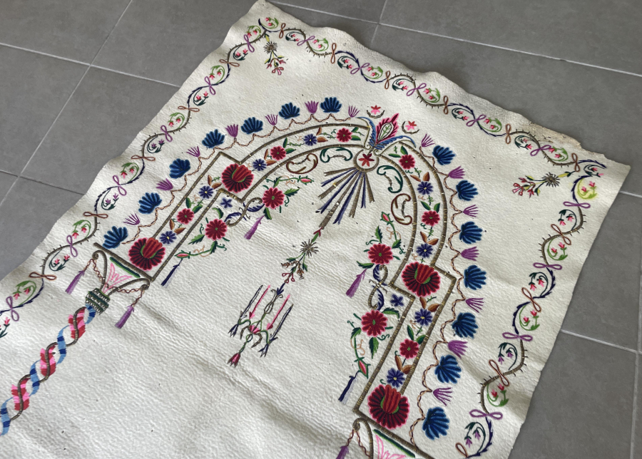 OSMANLI DÖNEMİ ÇOK NADİR TEKKE İŞİ DERVİŞ SECCADESİ