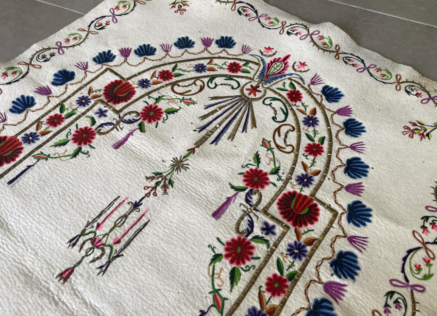 OSMANLI DÖNEMİ ÇOK NADİR TEKKE İŞİ DERVİŞ SECCADESİ