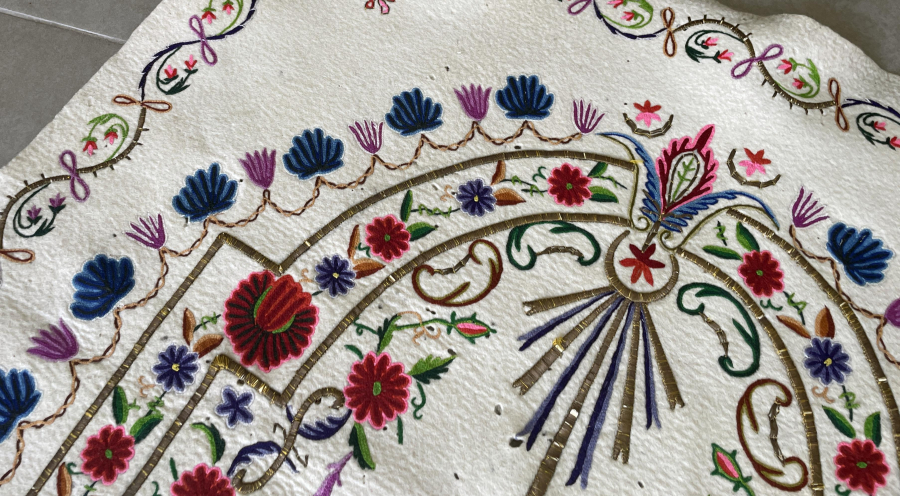 OSMANLI DÖNEMİ ÇOK NADİR TEKKE İŞİ DERVİŞ SECCADESİ