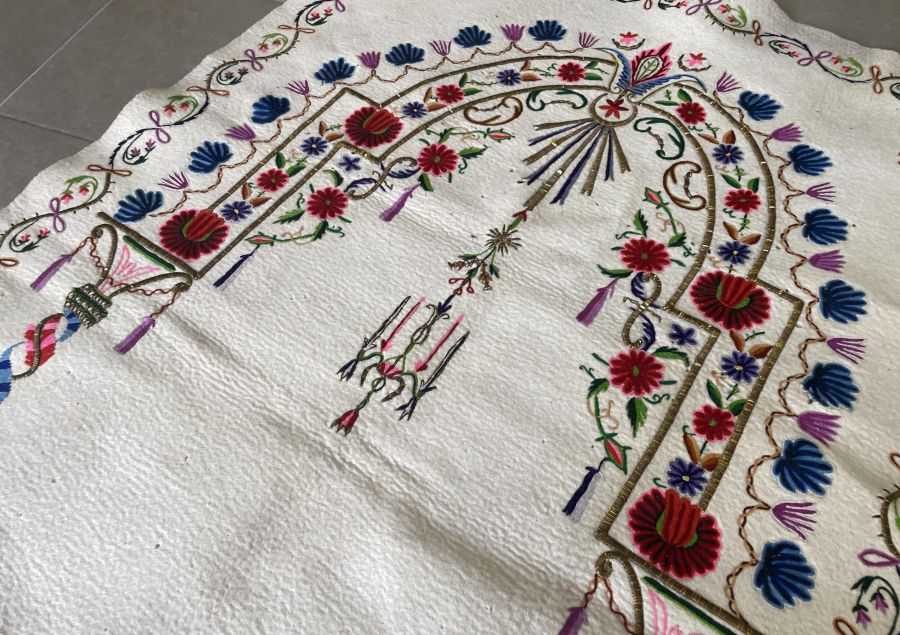 OSMANLI DÖNEMİ ÇOK NADİR TEKKE İŞİ DERVİŞ SECCADESİ