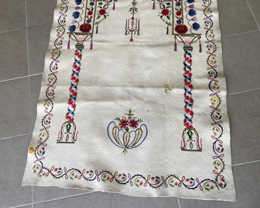 OSMANLI DÖNEMİ ÇOK NADİR TEKKE İŞİ DERVİŞ SECCADESİ