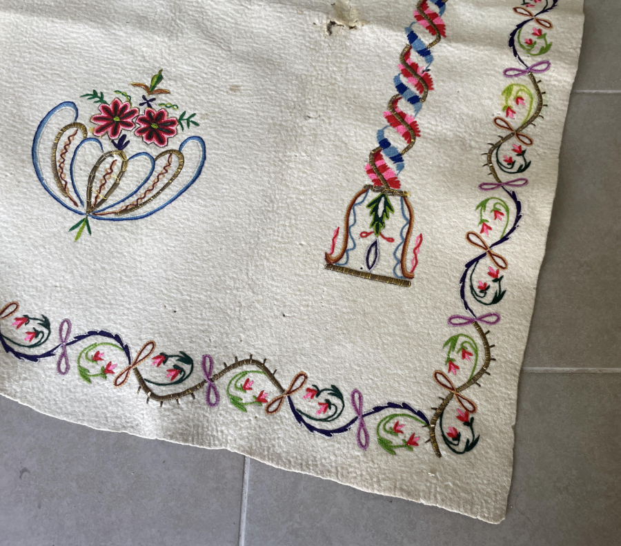 OSMANLI DÖNEMİ ÇOK NADİR TEKKE İŞİ DERVİŞ SECCADESİ