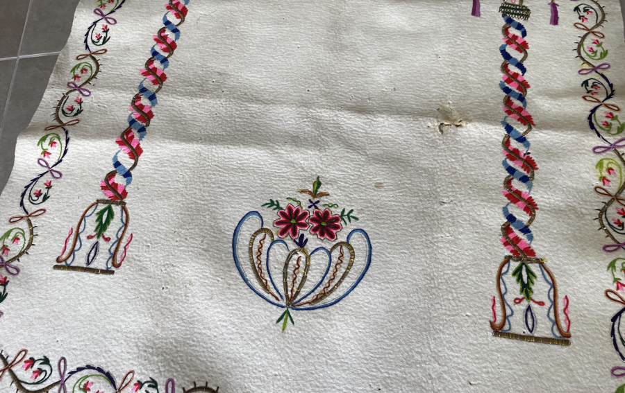 OSMANLI DÖNEMİ ÇOK NADİR TEKKE İŞİ DERVİŞ SECCADESİ