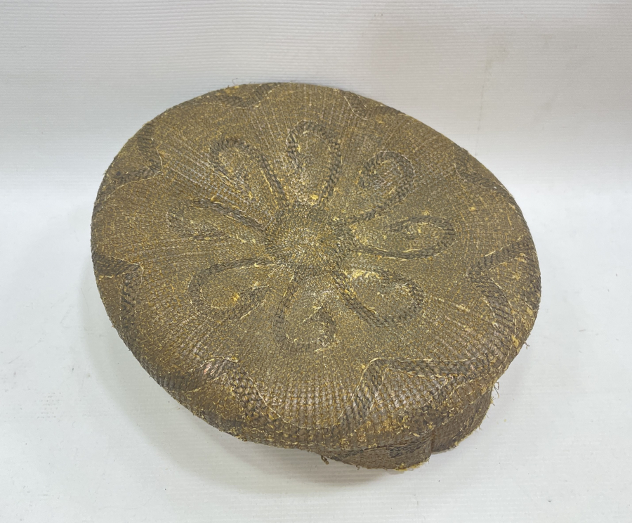 OSMANLI DÖNEMİ GÜMÜŞ SIRMA İŞÇİLİKLİ NADİR HAHAM ŞAPKASI