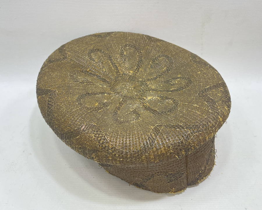 OSMANLI DÖNEMİ GÜMÜŞ SIRMA İŞÇİLİKLİ NADİR HAHAM ŞAPKASI