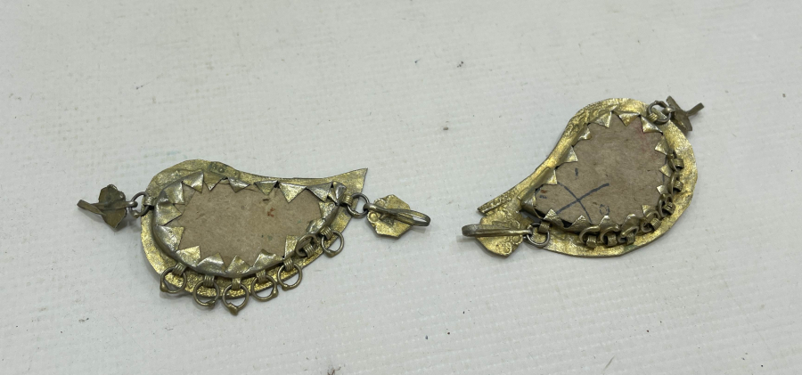 OSMANLI DÖNEMİ ÜZERİ TAŞLI GÜMÜŞ CEPKEN ÖNLÜĞÜ