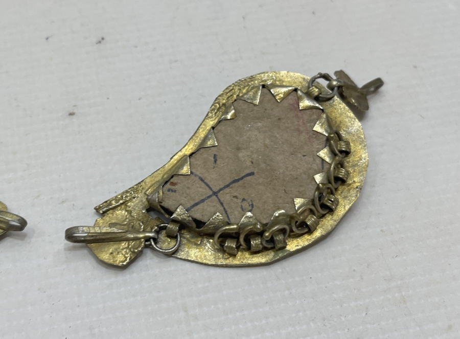 OSMANLI DÖNEMİ ÜZERİ TAŞLI GÜMÜŞ CEPKEN ÖNLÜĞÜ