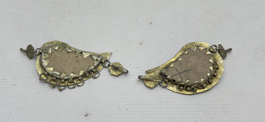 OSMANLI DÖNEMİ ÜZERİ TAŞLI GÜMÜŞ CEPKEN ÖNLÜĞÜ