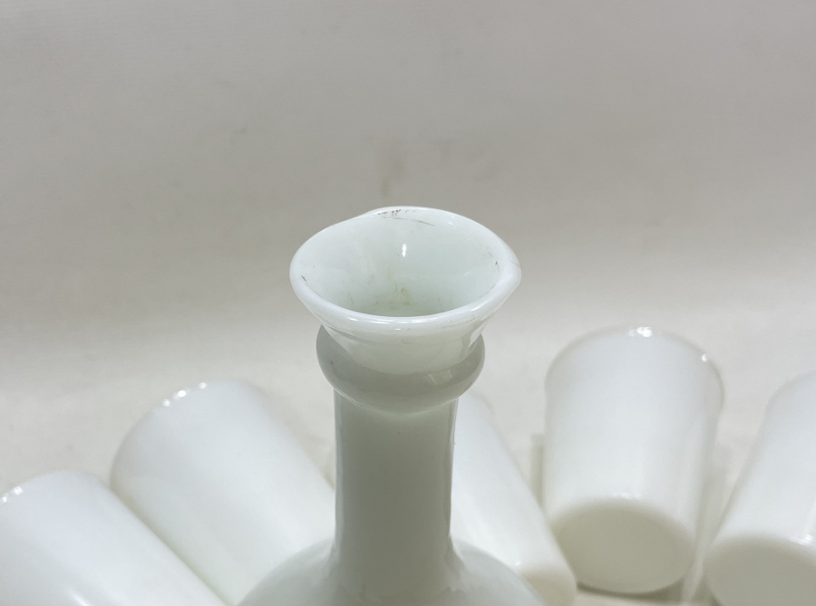 SARAY İŞİ ÇOK NADİR HIRKA-İ SADET SULUĞU OPAL SÜRAHİ VE BARDAKLARI - İLK KEZ GÖRÜLÜYOR