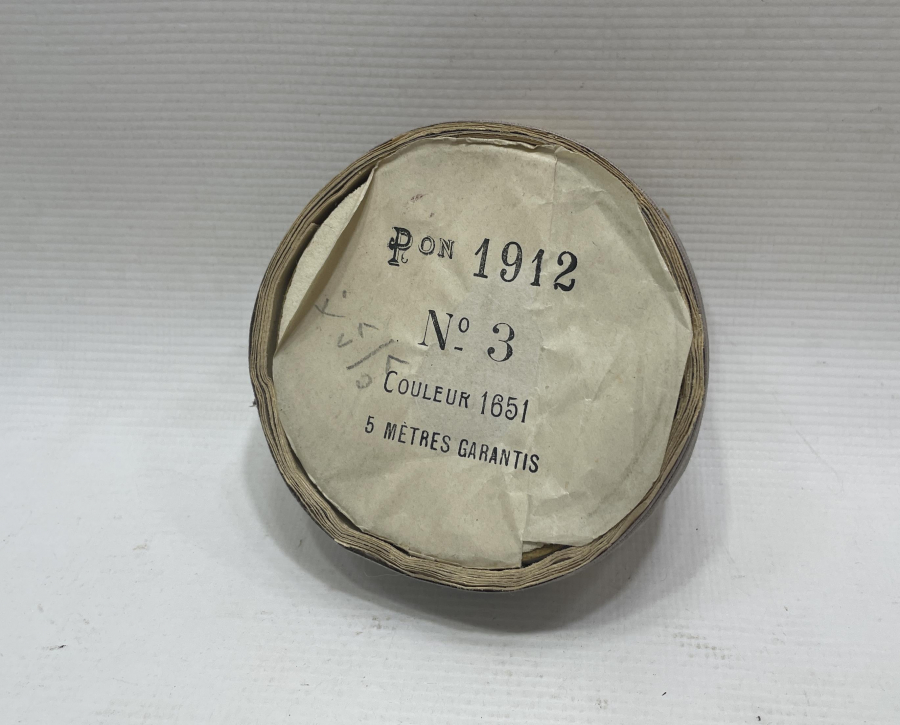 ÜZERİ OSMANLICA DAMGALI ÇOK NADİR OSMANLI DÖNEMİ TERZİ KURDELASI