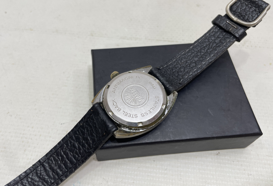 VIALUX MARKA KURMALI ANTİKA KOL SAATİ