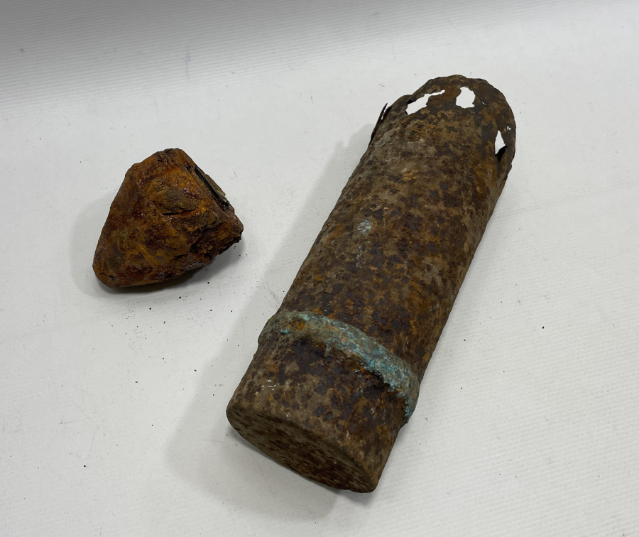 1. DÜNYA SAVAŞI DÖNEMİ TOP MERMİSİ VE BAŞLIĞI