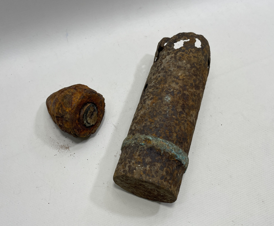 1. DÜNYA SAVAŞI DÖNEMİ TOP MERMİSİ VE BAŞLIĞI