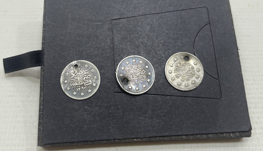 ABDÜLHAMİD HAN DÖNEMİ GÜMÜŞ 1 KURUŞ LOTU