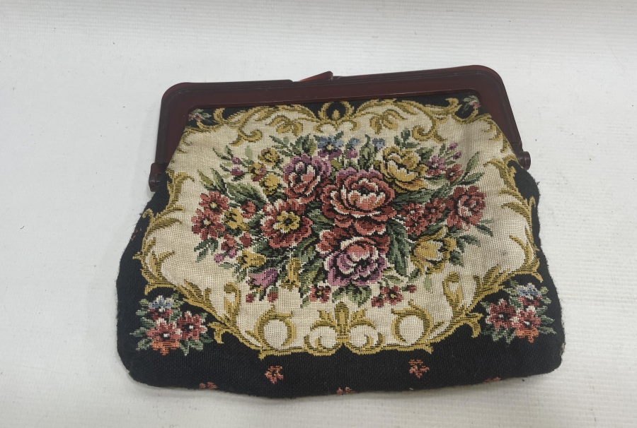 ANTİKA GOBLEN GECE ÇANTASI