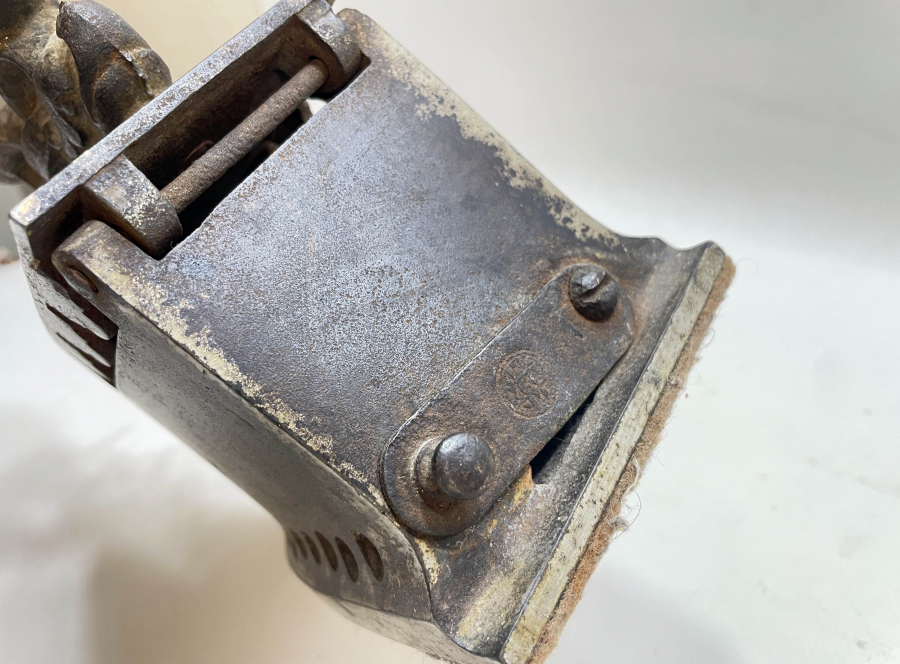 ARKASI USTA DAMGALI OSMANLI DÖNEMİ ÇOK NADİR RUM İŞİ KÖMÜRLÜ ÜTÜ