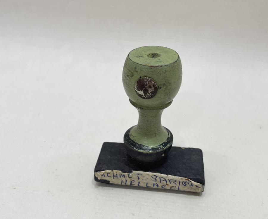 BURSALI BİR HALLAÇÇI VE YORGANCIYA AİT ESNAF MÜHRÜ