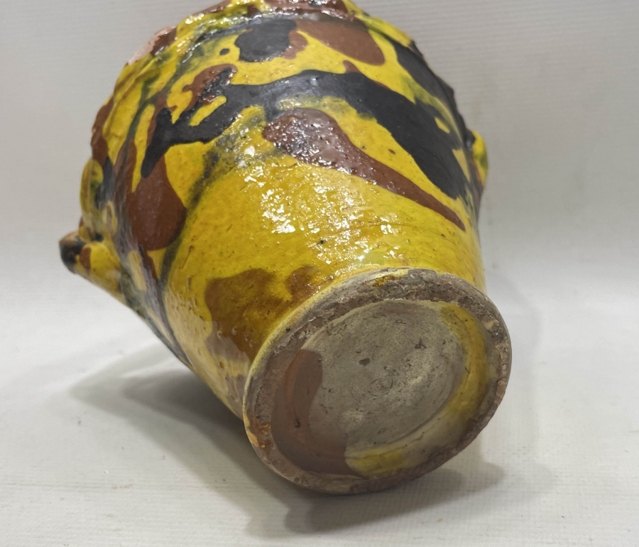 ÇİL KONDİSYONDA ÇOK NADİR ÇANAKKALE İŞİ GELİN ÇİÇEĞİ KOVASI