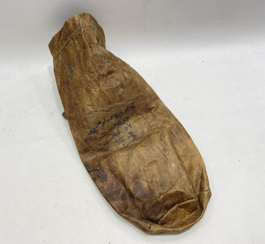 ÇOK NADİR HİCAZ DEMİR YOLLARI YAPIMI İÇİN BOLU SANCAĞINDAN YOLLANAN ALTINLARIN BÜYÜK BOY KESESİ