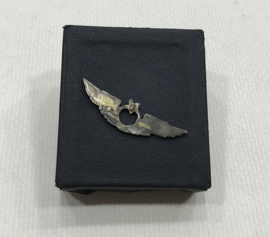 CUMHURİYET BAŞLARI GÜMÜŞ HAVACI SUBAY BRÖVESİ