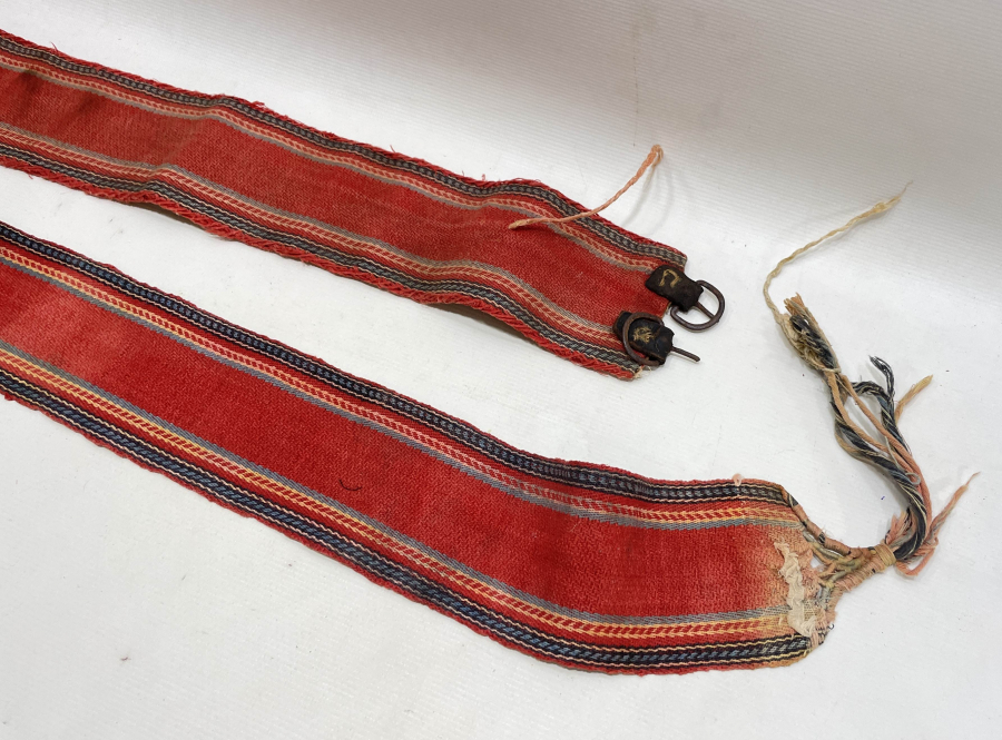 İÇİNDE GİZLİ KESESİ BULUNAN OSMANLI DÖNEMİ DERVİŞ KEMERİ