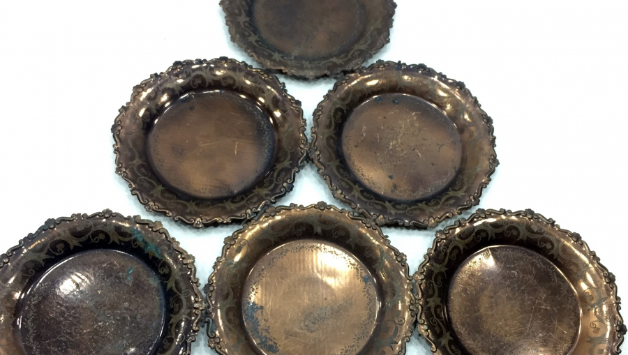 KALEM İŞÇİLİKLİ ANTİKA İKRAMLIK TAKIMI