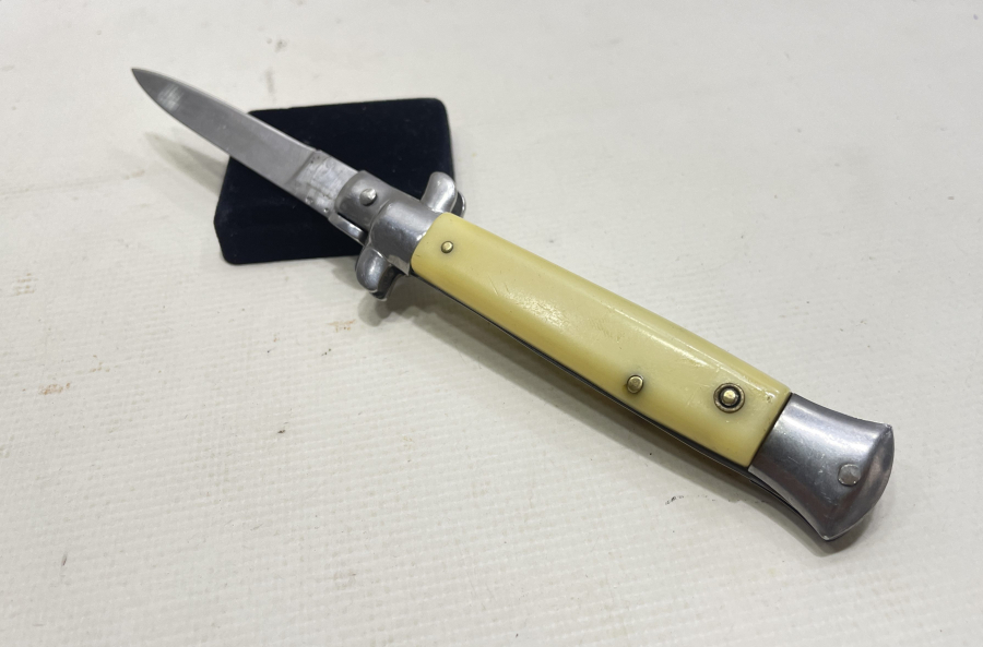 KEMİK SAPLI ANTİKA İTALYAN SUSTALI