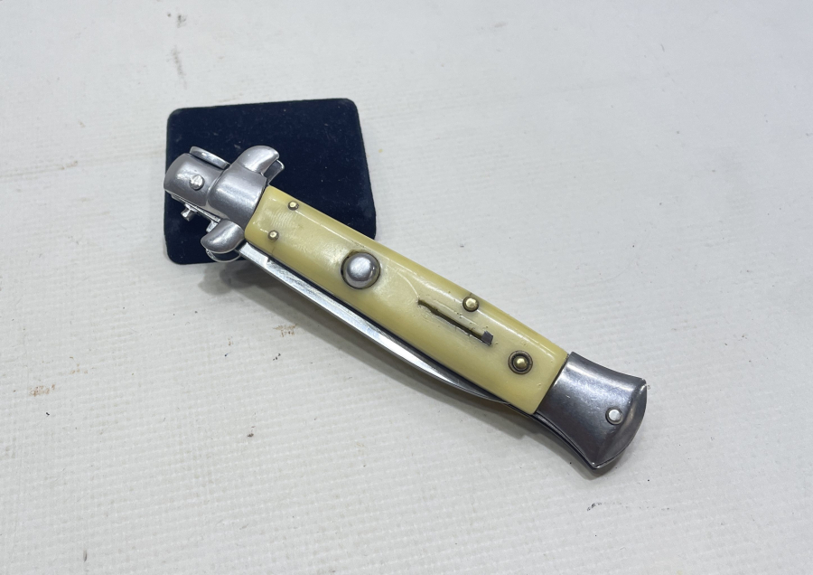 KEMİK SAPLI ANTİKA İTALYAN SUSTALI