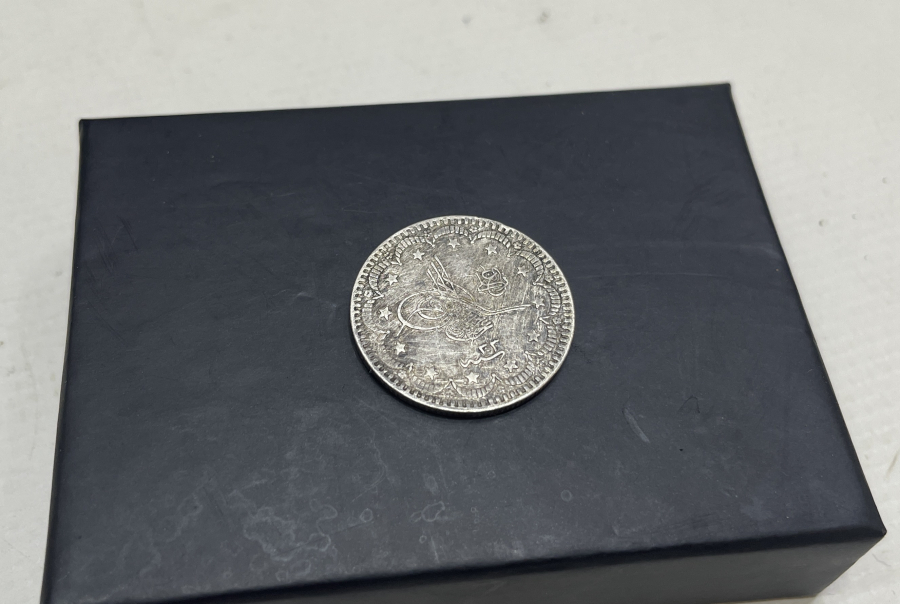 KOLEKSİYONLUK ABDÜLHAMİD HAN DÖNEMİ GÜMÜŞ 5 KURUŞ