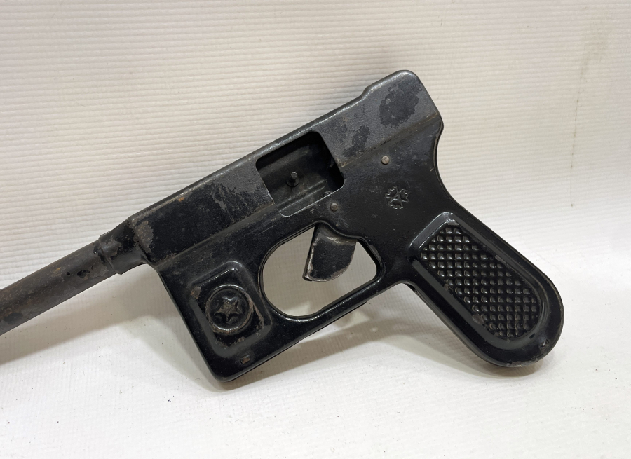MAUSER C96 FORMUNDA YAPILMIŞ ANTİKA METAL OYUNCAK TABANCA