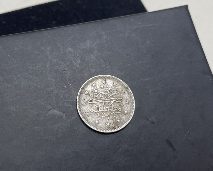 MEHMED REŞAD HAN DÖNEMİ GÜMÜŞ 2 KURUŞ