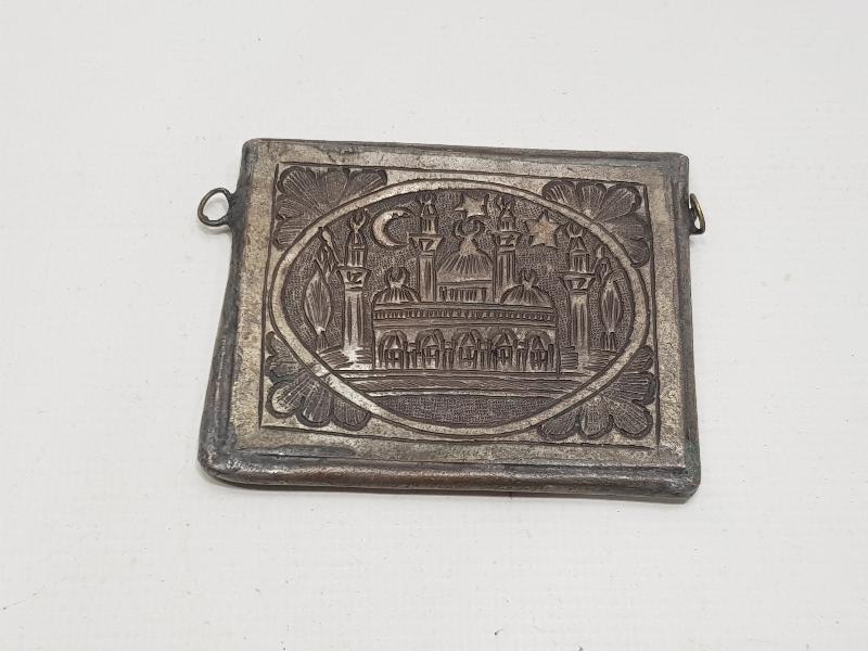 OSMANLI DÖNEMİ CAMİ RESİMLİ HAMAYIL