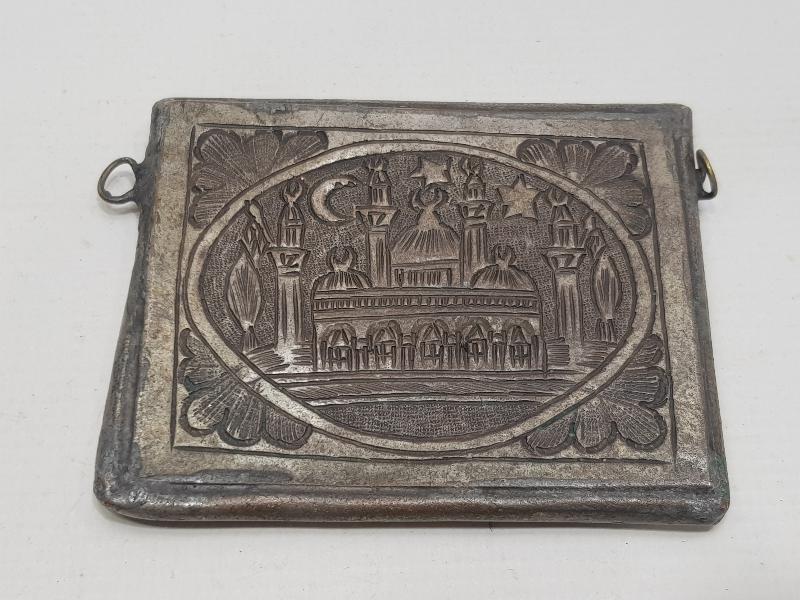 OSMANLI DÖNEMİ CAMİ RESİMLİ HAMAYIL