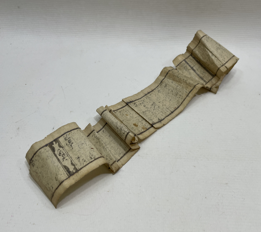 OSMANLI DÖNEMİ EL YAZMA HAMAYIL İÇİ DUASI