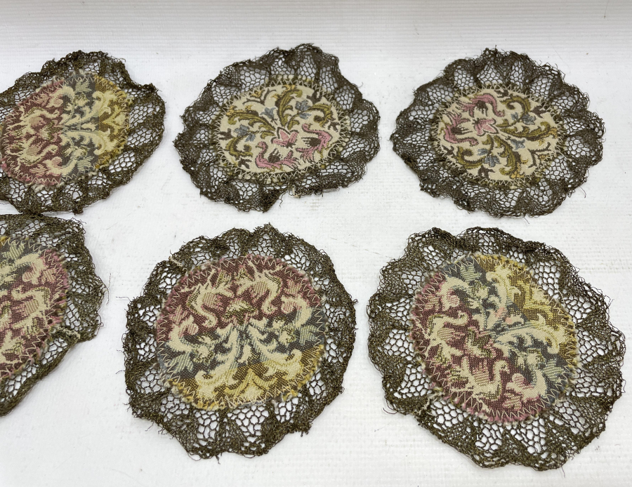 OSMANLI DÖNEMİ GÜMÜŞ SIRMA İŞÇİLİKLİ ŞERBETLİK ALTLIĞI TAKIMI