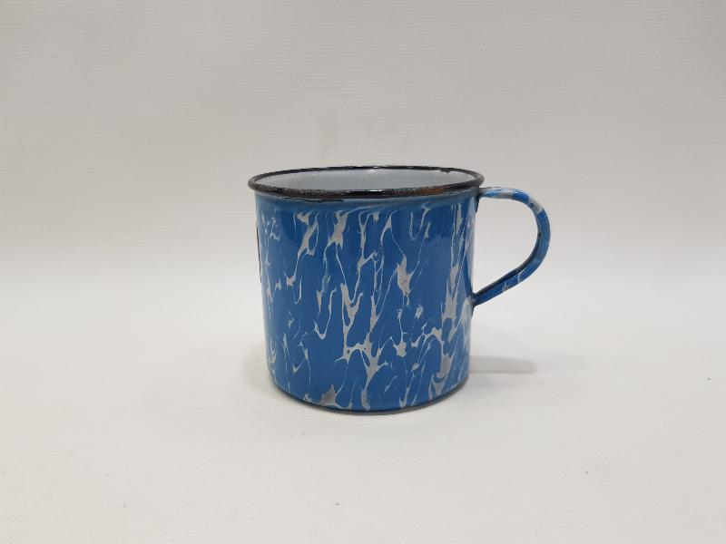 OSMANLI DÖNEMİ KA-LE MARKA EMAYE SU BARDAĞI