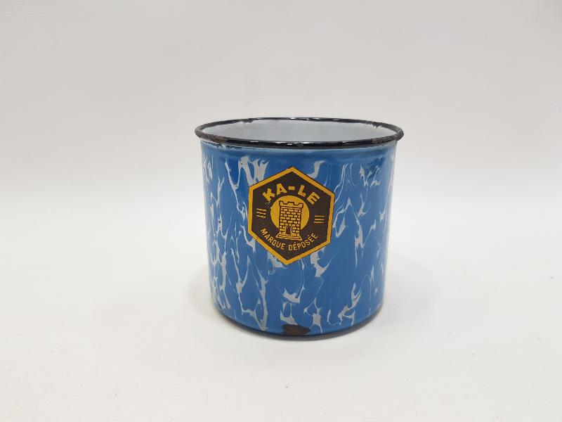 OSMANLI DÖNEMİ KA-LE MARKA EMAYE SU BARDAĞI