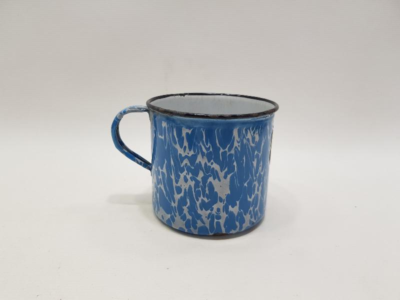 OSMANLI DÖNEMİ KA-LE MARKA EMAYE SU BARDAĞI